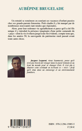 Quatrième de couverture de « AUBEPINE BRUGELADE - ROMAN »