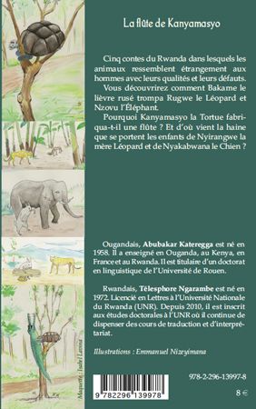 Quatrième de couverture de « LA FLUTE DE KANYAMASYO - CONTES DU RWANDA »