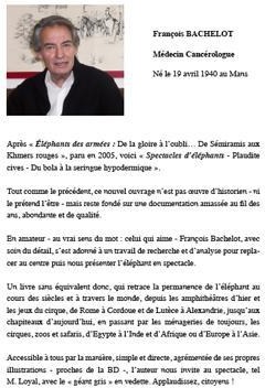 Quatrième de couverture de « SPECTACLES D'ELEPHANTS - PLAUDITE CIVES - DU BOLA A LA SERINGUE HYPODERMIQUE »