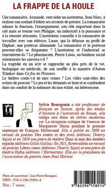 Quatrième de couverture de « LA FRAPPE DE LA HOULE »