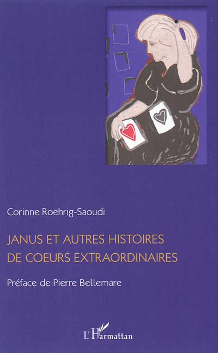 Couverture du livre « JANUS ET AUTRES HISTOIRES DE COEURS EXTRAORDINAIRES » de C. Roehrig-Saoudi, librairie Les Contes Infusés à Corte