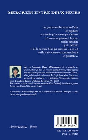 Quatrième de couverture de « MERCREDI ENTRE DEUX PEURS »