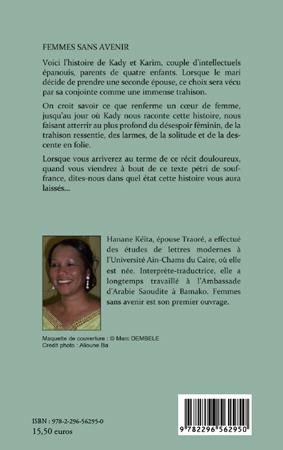 Quatrième de couverture de « FEMMES SANS AVENIR »
