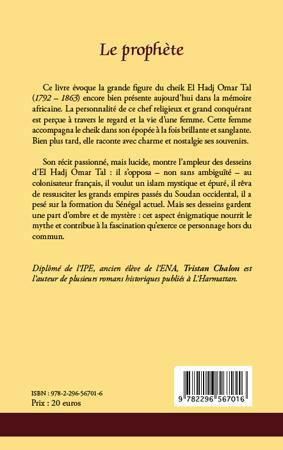 Quatrième de couverture de « LE PROPHETE - RECIT DU SENEGAL »