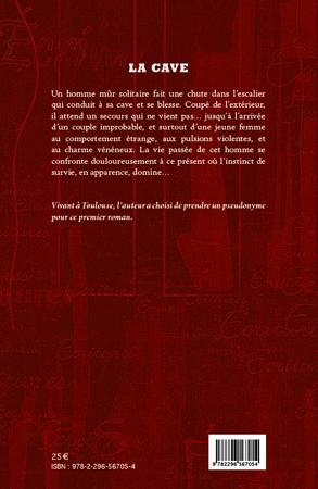 Quatrième de couverture de « LA CAVE »