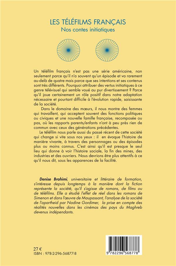Quatrième de couverture de « LES TELEFILMS FRANCAIS - NOS CONTES INITIATIQUES »
