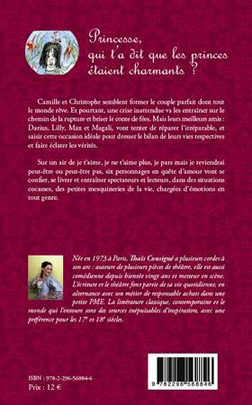 Quatrième de couverture de « PRINCESSE, QUI T'A DIT QUE LES PRINCES ETAIENT CHARMANTS ? - THEATRE »