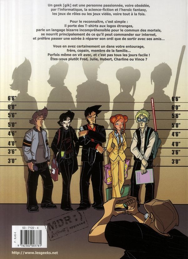 Quatrième de couverture de « LES GEEKS T02 - DANS LE DOUTE REBOOTE - VOL02 »