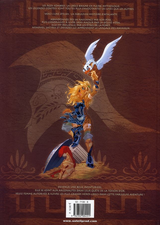 Quatrième de couverture de « ATALANTE T03 - LES MYSTERES DE SAMOTHRACE - VOL03 »