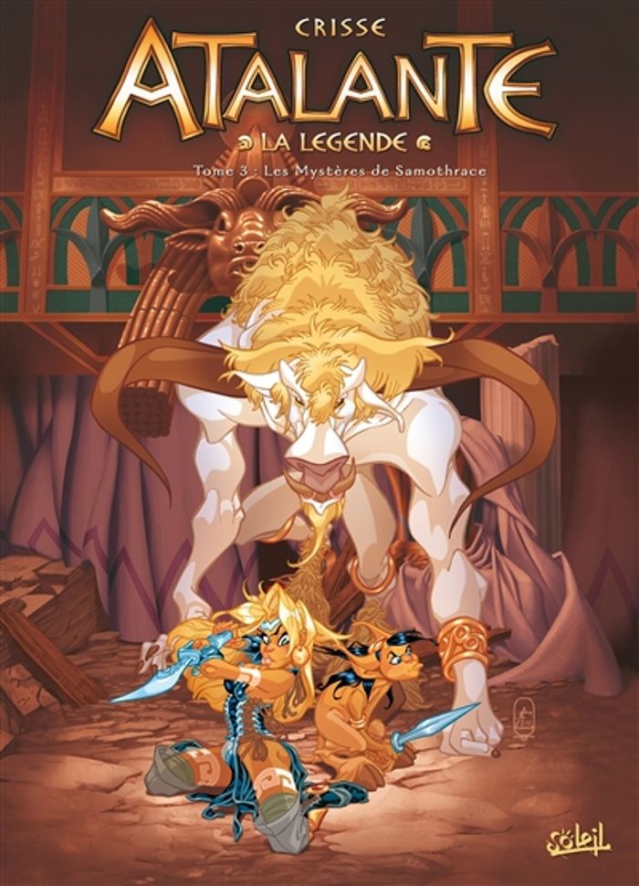 Couverture du livre « ATALANTE T03 - LES MYSTERES DE SAMOTHRACE - VOL03 » de Crisse/anyk/besson, librairie Les Contes Infusés à Corte