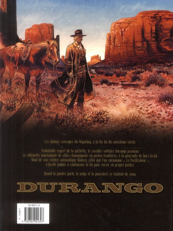 Quatrième de couverture de « DURANGO T16 - LE CREPUSCULE DU VAUTOUR - VOL16 »