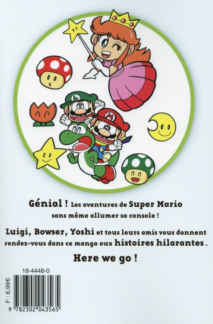 Quatrième de couverture de « SUPER MARIO MANGA ADVENTURES T02 - VOL02 »