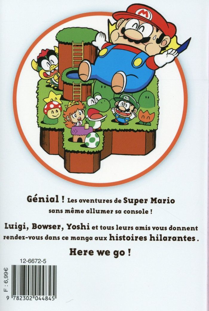 Quatrième de couverture de « SUPER MARIO MANGA ADVENTURES T03 - VOL03 »