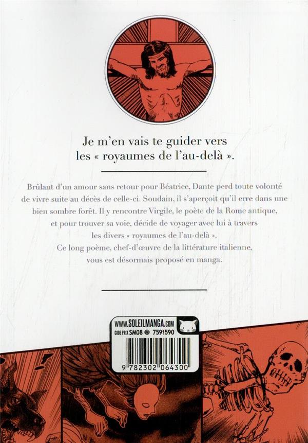Quatrième de couverture de « DIVINE COMEDIE »