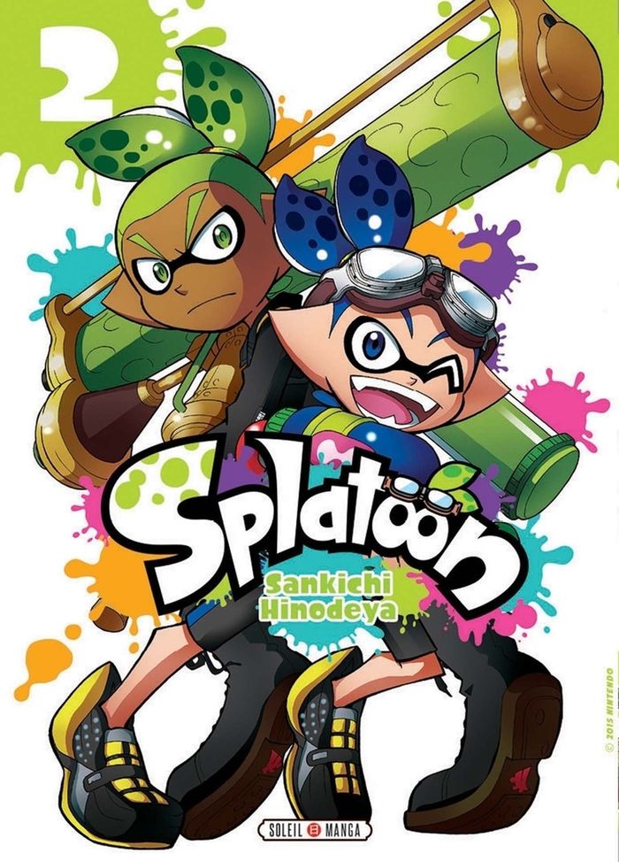 Couverture du livre « SPLATOON T02 - VOL02 », librairie Les Contes Infusés à Corte