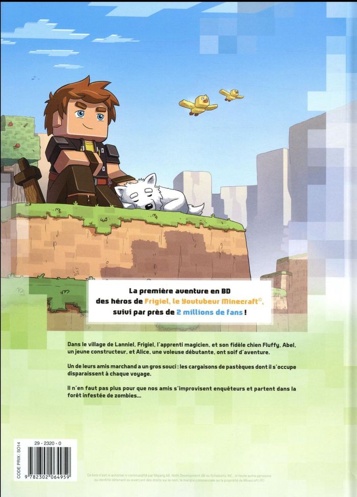 Quatrième de couverture de « FRIGIEL ET FLUFFY T01 - LE MYSTERE DES PASTEQUES PERDUES »