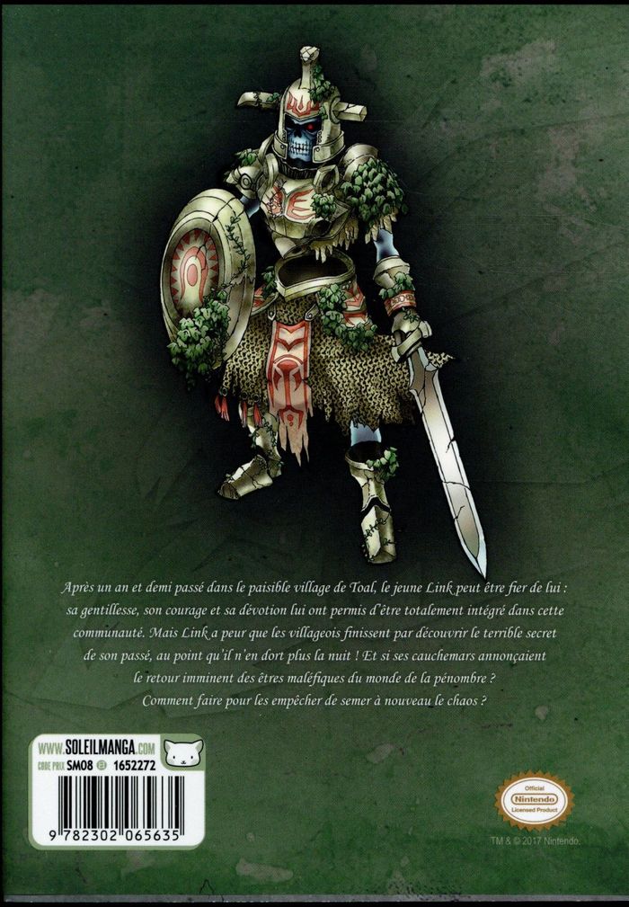 Quatrième de couverture de « THE LEGEND OF ZELDA - TWILIGHT PRINCESS - TOME 03 - VOL03 »
