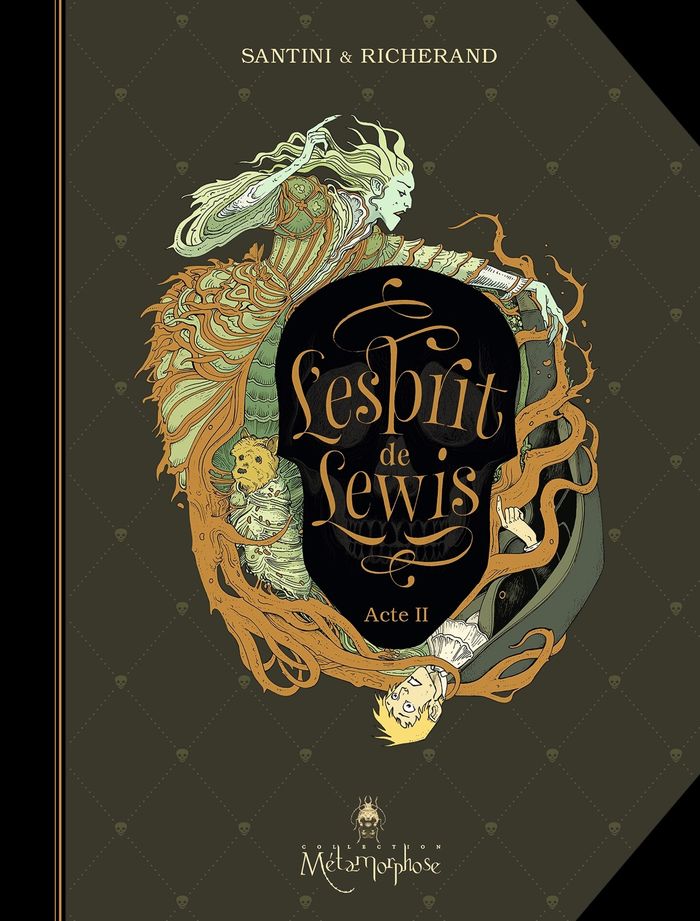 Couverture du livre « L'esprit de Lewis », librairie Les Contes Infusés à Corte