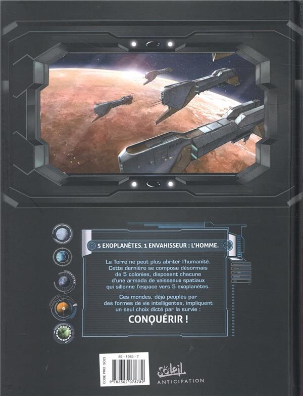 Quatrième de couverture de « CONQUETES T04 - URANIE - VOL04 »