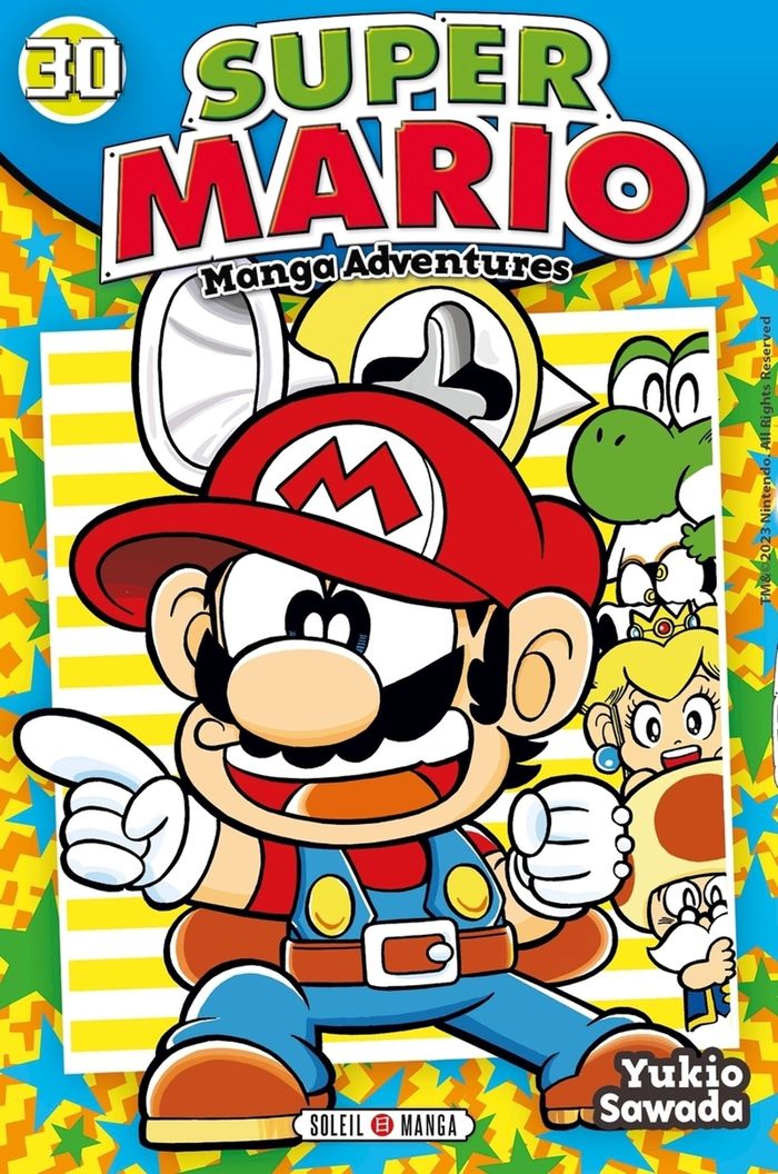 Couverture du livre « SUPER MARIO MANGA ADVENTURES T30 - VOL30 » de Nintendo/sawada, librairie Les Contes Infusés à Corte
