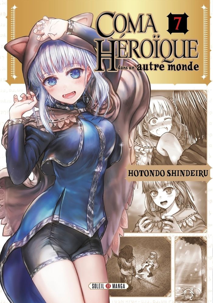 Couverture du livre « COMA HEROIQUE DANS UN AUTRE MONDE T07 - VOL07 » de Shindeiru Hotondo, librairie Les Contes Infusés à Corte