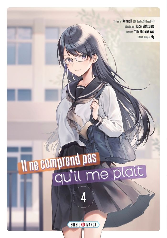 Couverture du livre « IL NE COMPREND PAS QU'IL ME PLAIT T04 - VOL04 » de Kennoji/midorikawa, librairie Les Contes Infusés à Corte