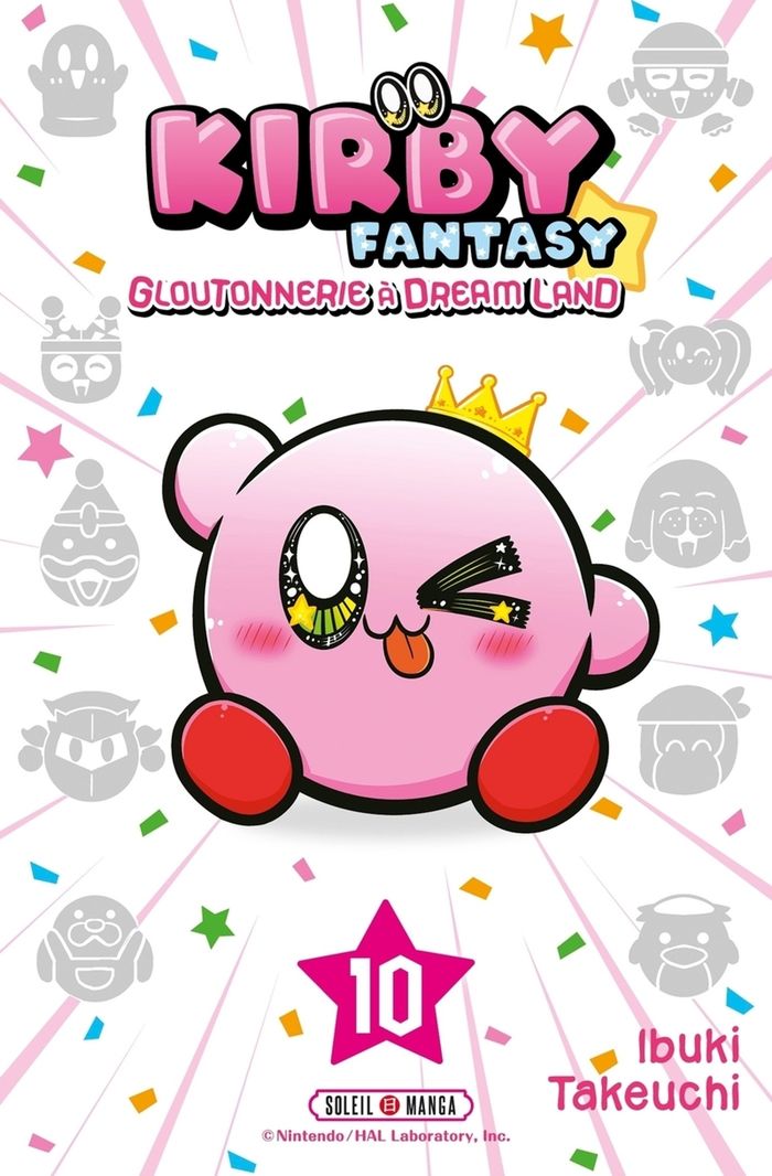 Couverture du livre « Kirby fantasy : gloutonnerie à Dream Land » de Ibuki Takeuchi, librairie Les Contes Infusés à Corte