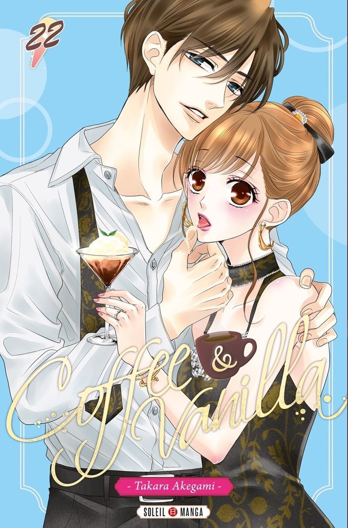 Couverture du livre « Coffee & vanilla » de Takara Akegami, librairie Les Contes Infusés à Corte
