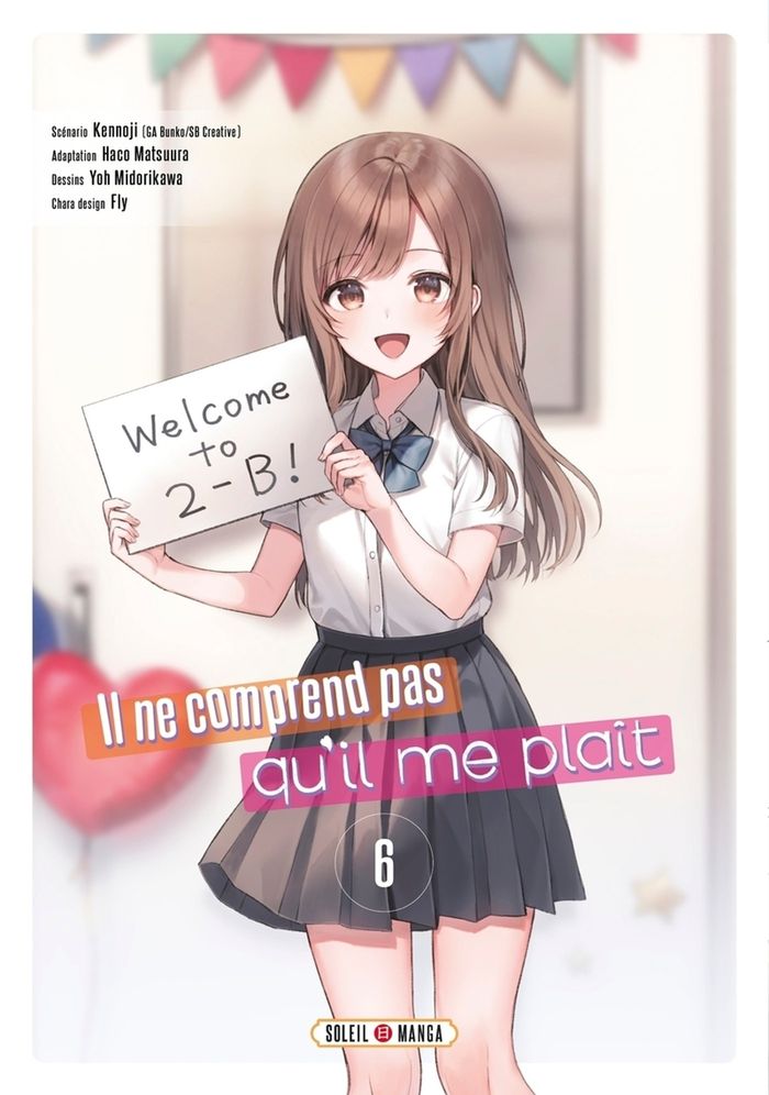 Couverture du livre « IL NE COMPREND PAS QU'IL ME PLAIT T06 - VOL06 » de Kennoji/midorikawa, librairie Les Contes Infusés à Corte