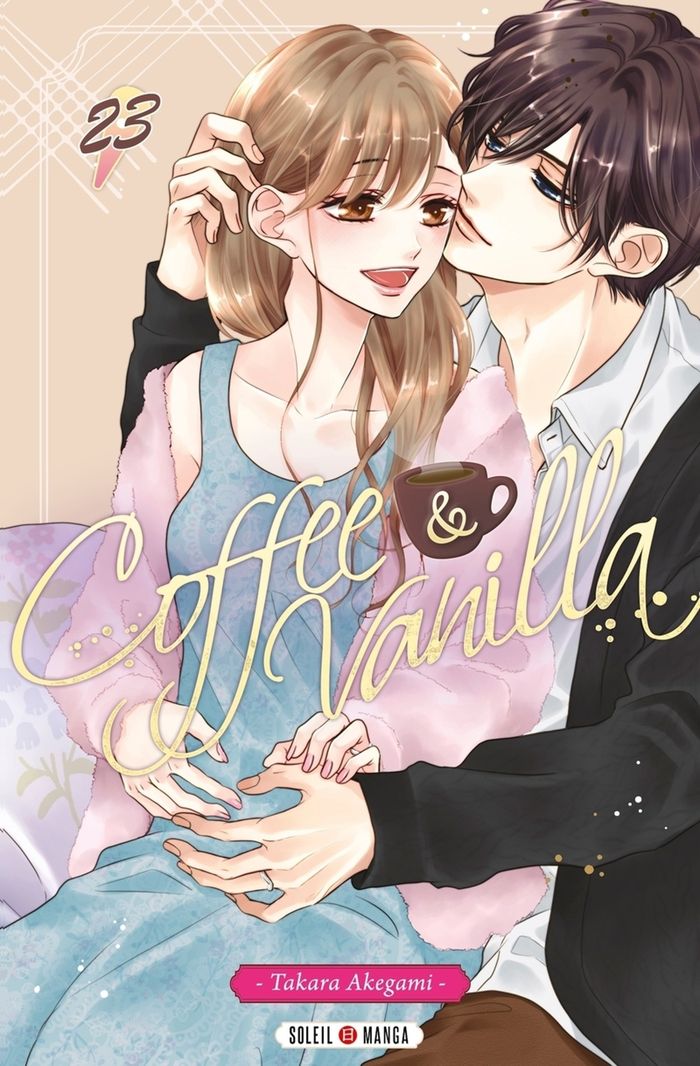 Couverture du livre « Coffee & vanilla » de Takara Akegami, librairie Les Contes Infusés à Corte