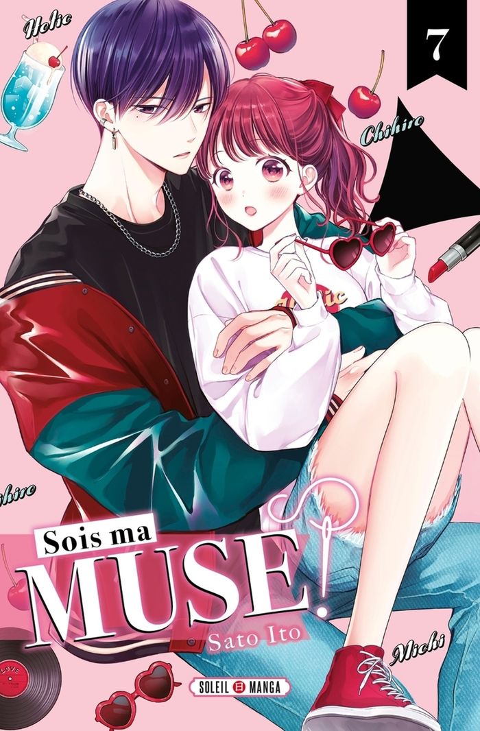 Couverture du livre « Sois ma muse ! » de Sato Itō, librairie Les Contes Infusés à Corte