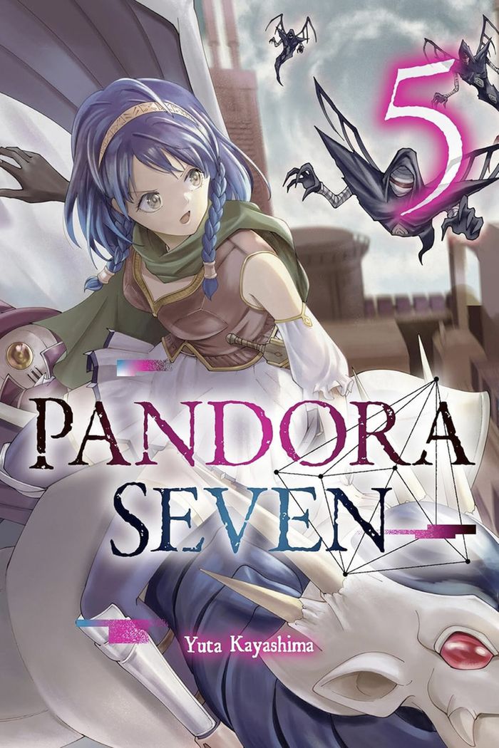 Couverture du livre « PANDORA SEVEN T05 » de Yuta Kayashima, librairie Les Contes Infusés à Corte