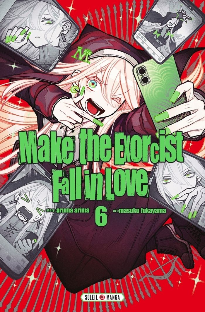 Couverture du livre « Make the exorcist fall in love » de Aruma Arima, librairie Les Contes Infusés à Corte
