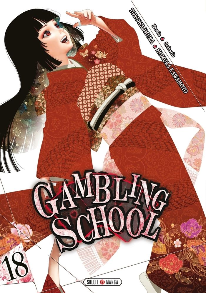 Couverture du livre « Gambling school » de Tōru Naomura, librairie Les Contes Infusés à Corte