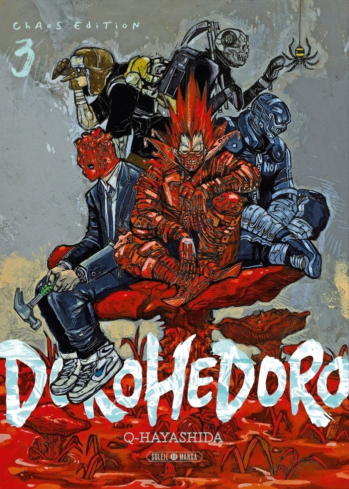 Couverture du livre « Dorohedoro » de Kyū Hayashida, librairie Les Contes Infusés à Corte