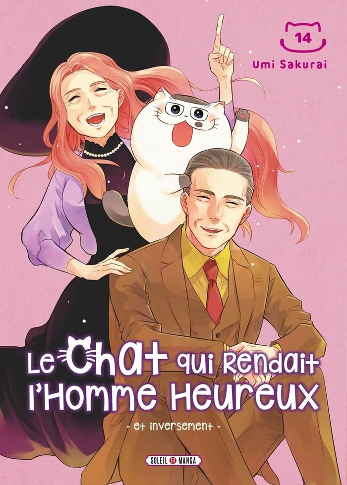 Couverture du livre « Le chat qui rendait l'homme heureux : et inversement » de Umi Sakurai, librairie Les Contes Infusés à Corte