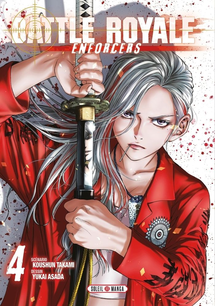 Couverture du livre « Battle royale : enforcers » de Kōshun Takami, librairie Les Contes Infusés à Corte