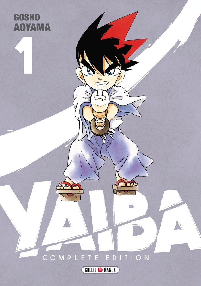 Couverture du livre « Yaiba » de Gōshō Aoyama, librairie Les Contes Infusés à Corte