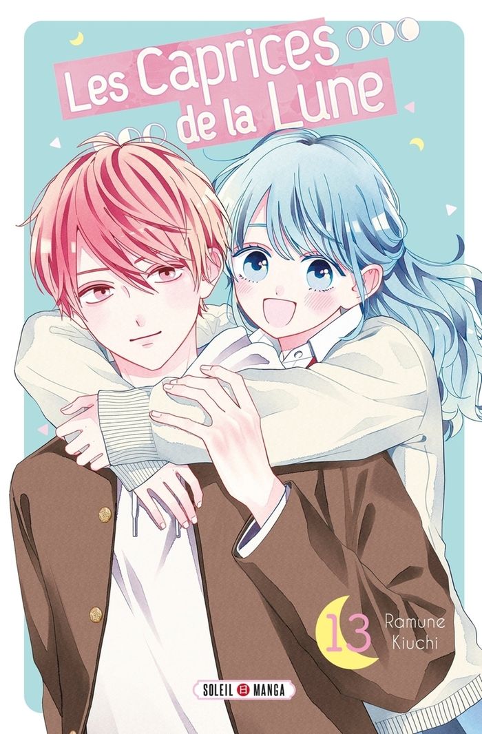 Couverture du livre « Les caprices de la lune » de Ramune Kiuchi, librairie Les Contes Infusés à Corte