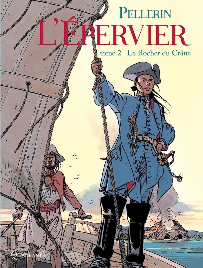 Couverture du livre « Le rocher du Crâne » de Patrice Pellerin, librairie Les Contes Infusés à Corte