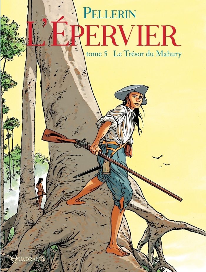Couverture du livre « Le trésor du Mahury » de Patrice Pellerin, librairie Les Contes Infusés à Corte