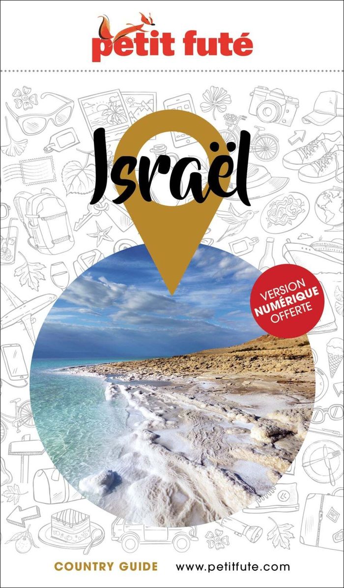 Couverture du livre « GUIDE ISRAEL 2029/2030 PETIT FUTE », librairie Les Contes Infusés à Corte