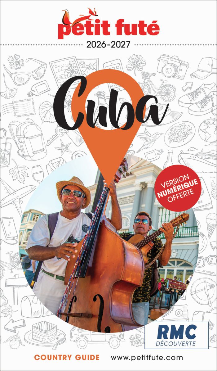 Couverture du livre « GUIDE CUBA 2028/2029 PETIT FUTE » de Auzias/labourdette, librairie Les Contes Infusés à Corte
