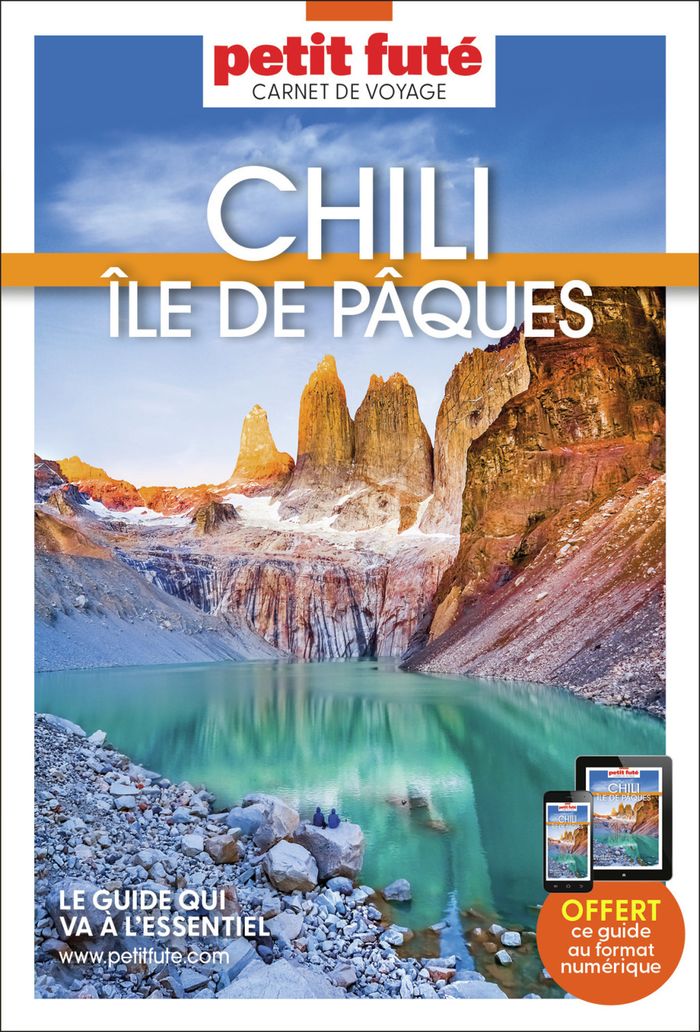 Couverture du livre « Chili : Ile de Pâques » de Dominique Auzias, librairie Les Contes Infusés à Corte