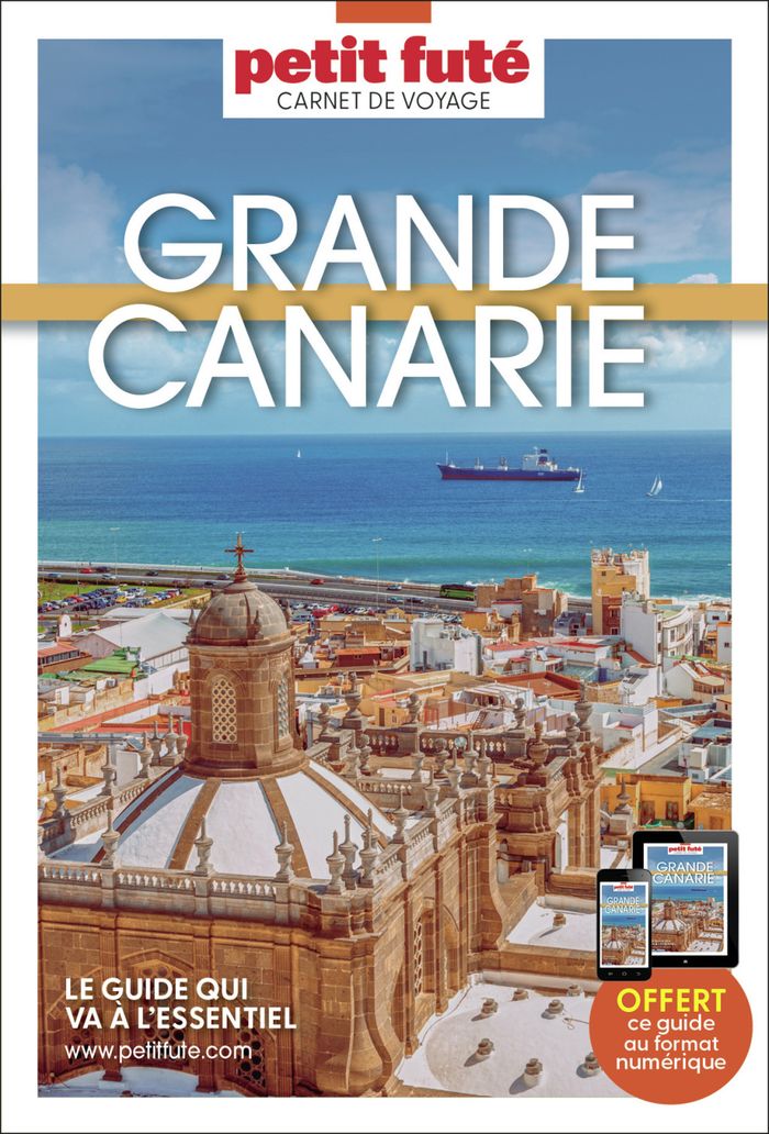Couverture du livre « Grande Canarie » de Dominique Auzias, librairie Les Contes Infusés à Corte