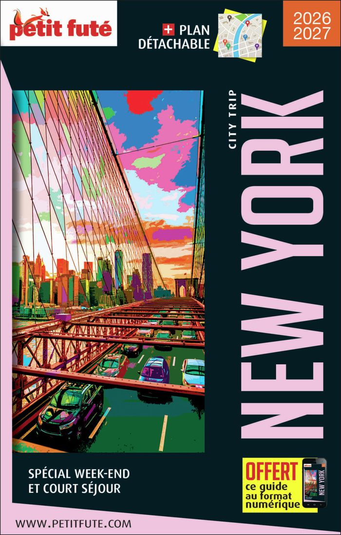Couverture du livre « New York » de Dominique Auzias, librairie Les Contes Infusés à Corte