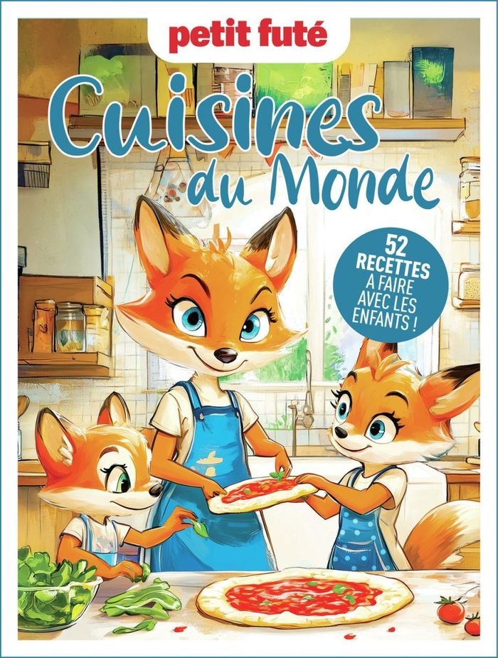 Couverture du livre « Cuisines du monde » de Dominique Auzias, librairie Les Contes Infusés à Corte