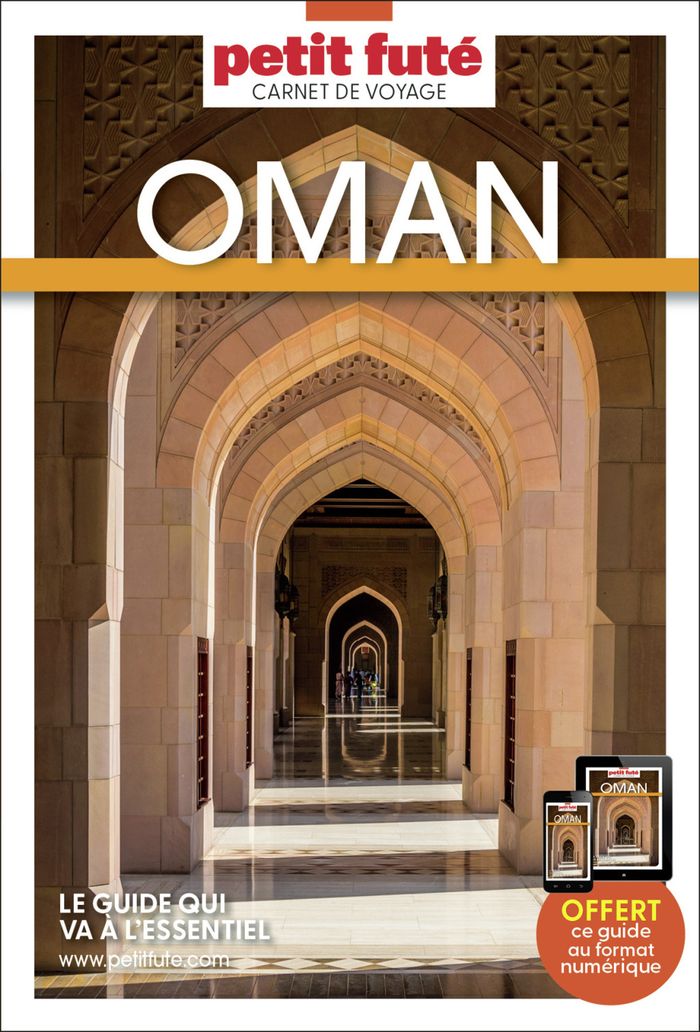 Couverture du livre « GUIDE OMAN 2026 CARNET PETIT FUTE » de Auzias/labourdette, librairie Les Contes Infusés à Corte