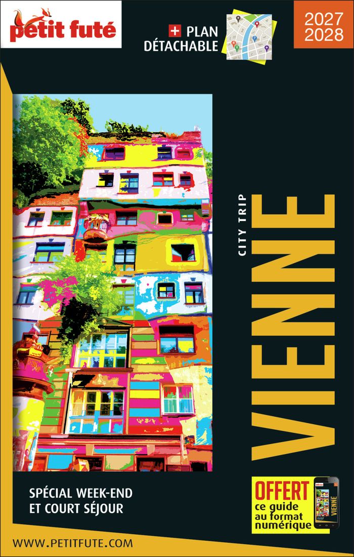 Couverture du livre « GUIDE VIENNE CITY TRIP 2027/2028 CITY TRIP PETIT FUTE », librairie Les Contes Infusés à Corte
