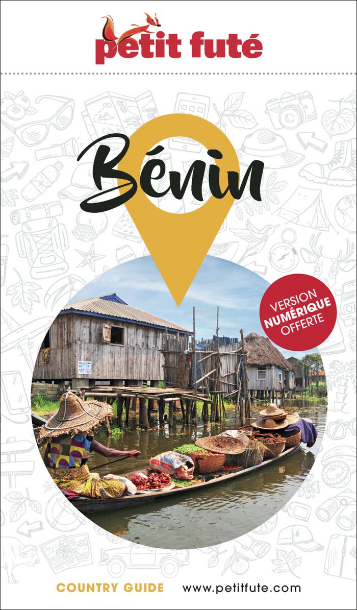 Couverture du livre « GUIDE BENIN 2027/2028 PETIT FUTE » de Auzias/labourdette, librairie Les Contes Infusés à Corte